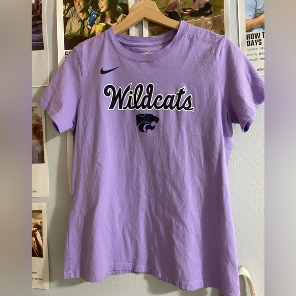 Wildcats Nike Purple T-Shirt - Picture 1 of 3